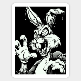 Zombie Rabbit Sticker